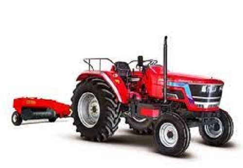 Red Agricultural Tractor