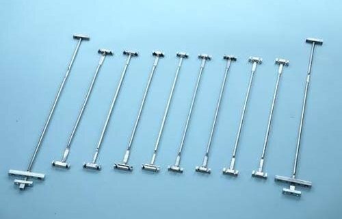 माइल्ड स्टील मटेरियल और सिल्वर फिनिश के साथ सुल्जर हील्ड फ्रेम सेपरेटर