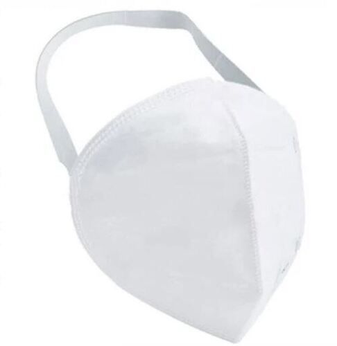 White 6 Inch Length 3 Ply Anti Pollution Foldable N 95 Face Mask 