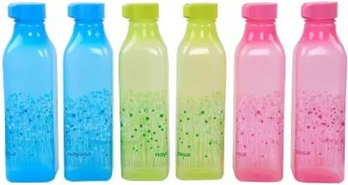  6 Piece Pack Size 1000 Ml Capacity Nayasa Plastic Deluxe Pp Fridge Bottle