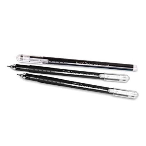 0.7 Mm Quality Solid Grip Fast Excellent Smooth Writing Black Ink Gel Pen 