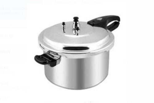 3 Liters Capacity Thermosetting Plastic Handle Aluminum Material Silver Pressure Cooker