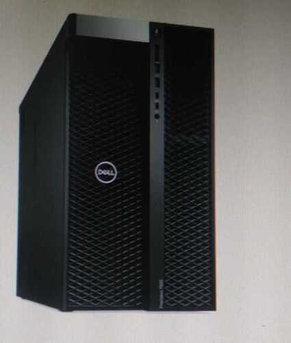 Black Dell Cpu, 3.5 Inch Hard Drive Size And I3 Processor, Rectangular Shape