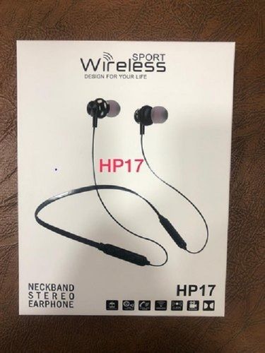 Black Plastic Hp17 Bluetooth Handsfree