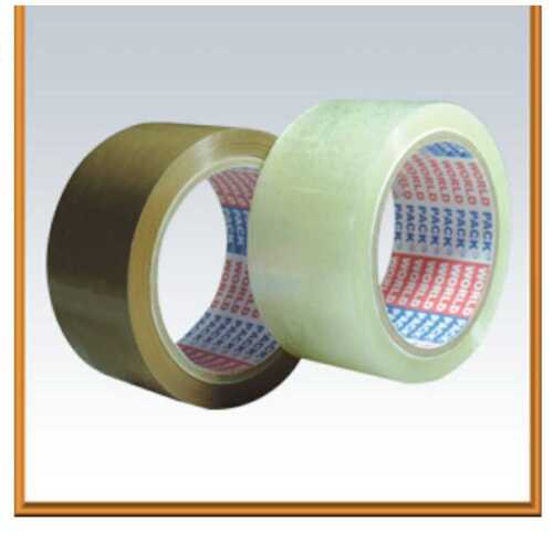 Bopp Self Adhesive Tape For Packaging Usage, Brown Color And 65 Meter