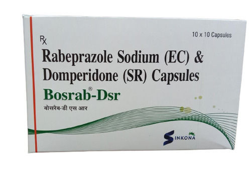 Bosrab Dsr Rabeprazole Sodium Ec And Domperidone Sr Capsules Pack Of 10X10 Grade: A