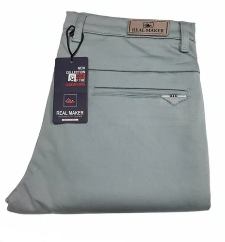 फॉर्मल वियर आरामदायक और हवा पार होने योग्य ग्रे शेड कलर पुरुषों के लिए ट्राउजर