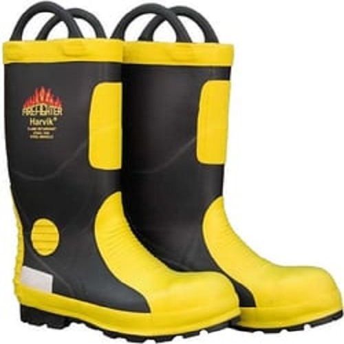 Harvik High Quality Fire Fighting Yellow-Black Safety Boots For Dielectric Uses Ingredients: Dexamethasone