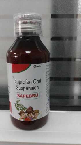 Silver Ibu-Ner Ibuprofen Paracetamol Oral Suspension, For Clinical, Packaging Size: 60 Ml