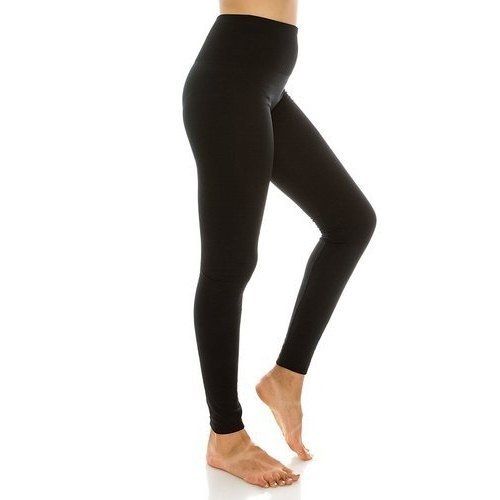 Straight Fit Plain Ladies Black Cotton Legging, Size: Free Size at Rs 100  in Nagpur
