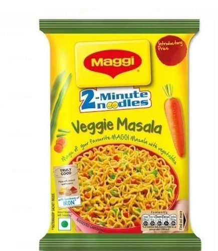 Brown Pack Of 62 Grams Healthy And Tasty Maggi Veggie Masala Instant Noodles