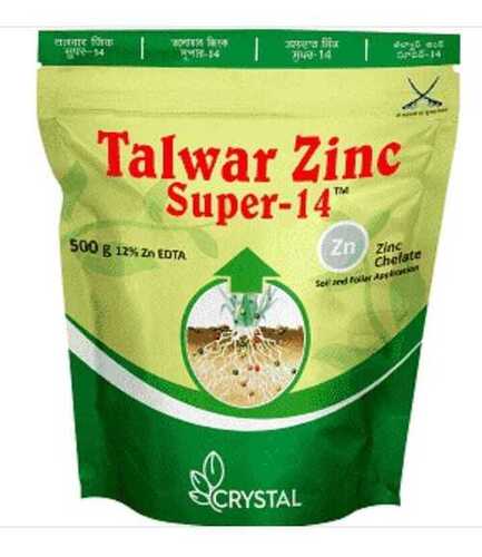 Pure And Organic Fertilizer Water Soluble Chelated Talwar Zinc Super 14