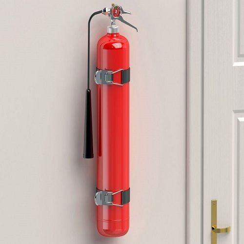 Red Mild Steel Body Co2 Fire Extinguisher For Home Use, 8 Kg