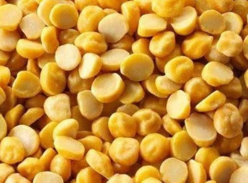 10 Kilogram Packaging Size Yellow Round Dried Splitted Chana Dal 