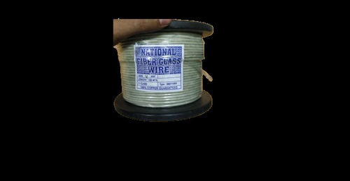 2.5Mm Thickness 220 Volt White Fiber Glass Coated Copper Wire Usage: Industrial