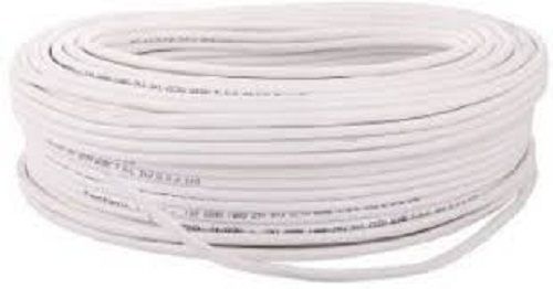 White 90 Meters Long 30 Ampere Pvc Electric Wires