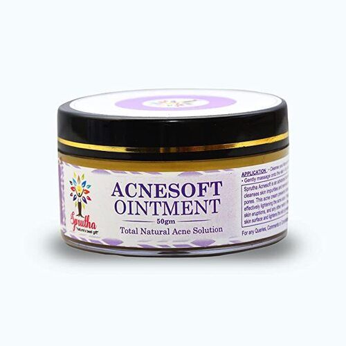 Ayurvedic Anti Acne Anti Pimple Quick Absorbing Acnesoft Ointment For All Skin Type