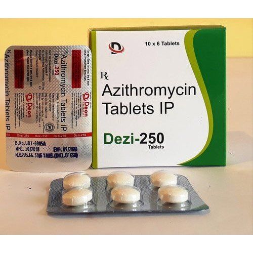 Azithromycin Tablets Ip, 10 X 6 Tablets