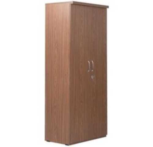 Brown Free Standing Teak Wood Hinged Door Wooden Almirah