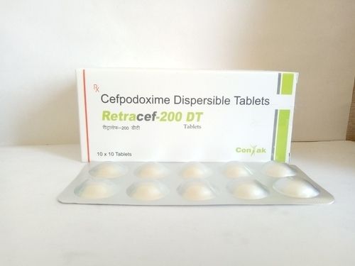 Cefpodoxime Dispersible Tablets,200mg 10x10 Tablets