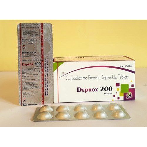 Cefpodoxime Proxetil Dispersible Tablets, 10 X 10 Tablets