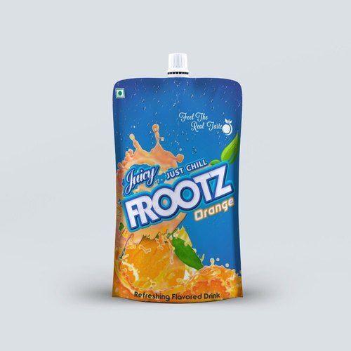 Good Custom Printing Attractive High Quality Plastic Laminated Fresh Juice Spout Pouch