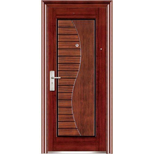 Uv Blocking Hinged Modern Teak Wood Door