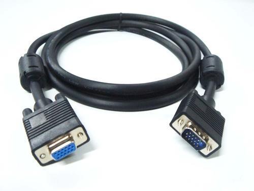 Long Durable Heavy Duty Stable And Reliable Connectivity Black Computer Cable  Burning Time: 25 Hours