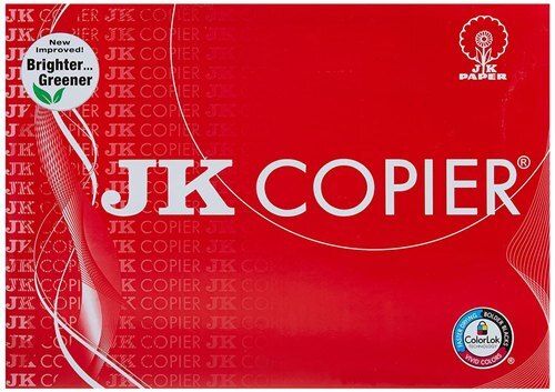 Pack Of 500 Gsm Rectangular White Plain A4 Size For Printing Jk Copier Paper