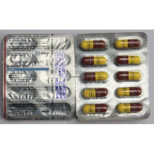 Paraxin 500 Mg Capsule Offoramphenicol Capsules