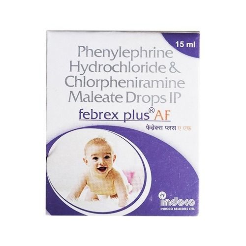 Phenylephrine Hydrochloride And Chlorpheniramine Maleate Drops Pack Of 15 Ml