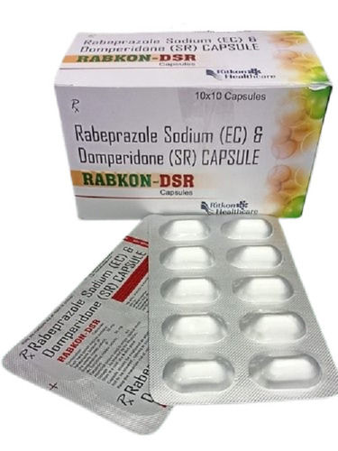 Rabeprazole Sodium Ec And Domperidone Sr Capsule Pack Of 10x10 Capsules