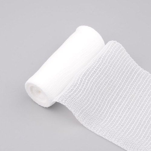 Recyclable Surgical Purpose White Pure Cotton Gauze Roller