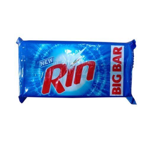 Removes Dirt And Heavy Stains New Shine Rectangle Shape Blue Rin Detergent Bar