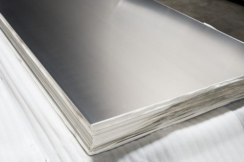 Silver Color Stainless Steel Plate