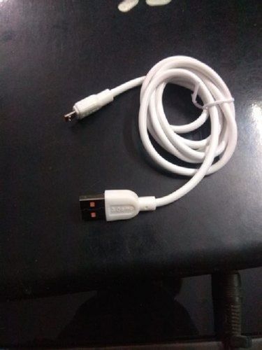 Stable And Reliable Connectivity Heavy Duty High Speed White Computer Cable 