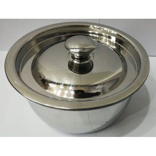 Stainless Steel Serving Bowl With Lid