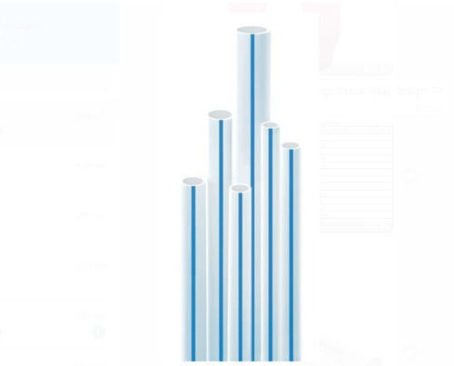 Thickness 2 Mm Diameter 1.5 Inch Unit 6 Meter Length White Color Upvc Pipe