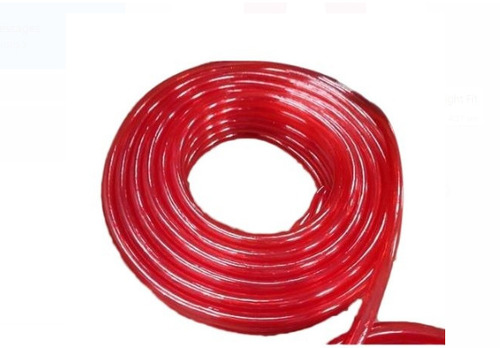 Thickness 2mm Diameter 1.5 Inch Round Shape Red Color Pvc Flexible Pipe - Pvc Material 1.5 Inch Diameter 2mm Thick Round Shape Flexible Design