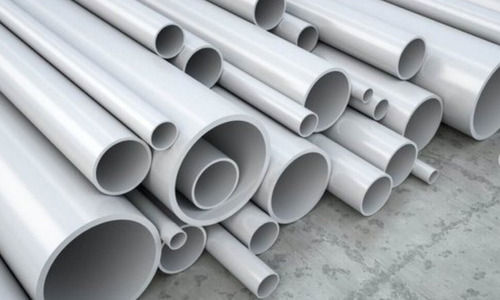 Thickness 3Mm Length 6 Meter Round Hard Tube Grey Pvc Water Pipes Burning Time: 20 Hours