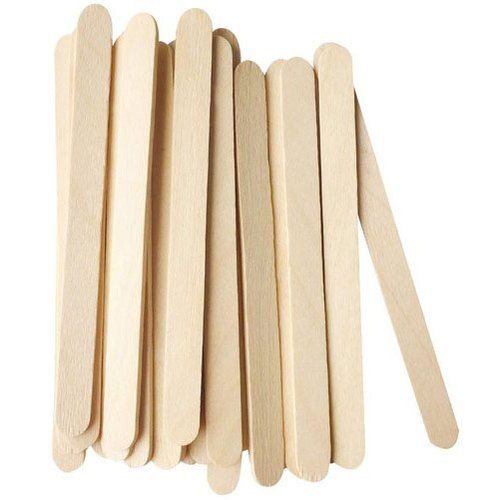 Light Brown 1-2 Mm Thickness Ice Cream Sticks(Light Brown)