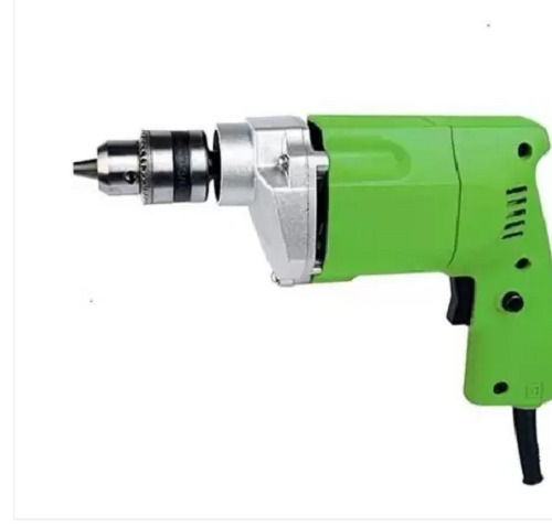 10 Mm Chuck Size 2600 Rpm Speed Cast Iron Material Green Drilling Machine