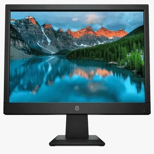 18.5 Inch Screen Size Abs Plastic Body Black Hp V193 Hd Monitor Display