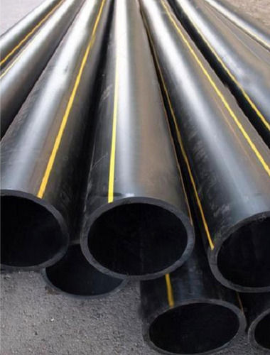 5mm Thickness 1 Sqmm Size Round Shaped Pvc Conduit Black Color Solid Pipe