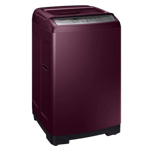 7.5 Kg Samsung Maroon Fully Automatic Top Load Washing Machine With Wobble Technology