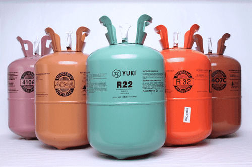 99.9% Purity Refrigeration Gas Cylinder(Moisture Max 1 %) Application: R22