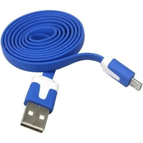 Blue Color1 Meter Length Sized Fast Charging Usb Micro Cable Wire 