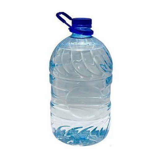Easy To Carry Leak Proof Plastic Packaged Drinking Mineral Water, 5 Liter