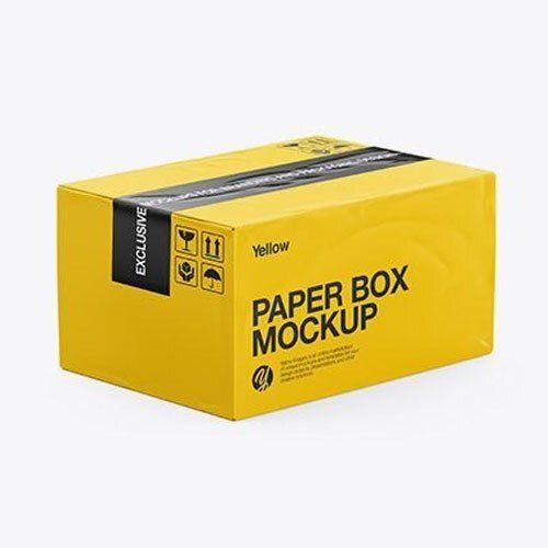 Eco Friendly And High Strength Rectangular Printed Duplex Paper Box