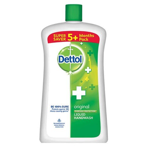 Everyday Protection Liquid Handwash - Yellow Dettol Hand Wash | pH Balanced, Gentle Foam, Refreshing Fragrance for Complete Cleanliness